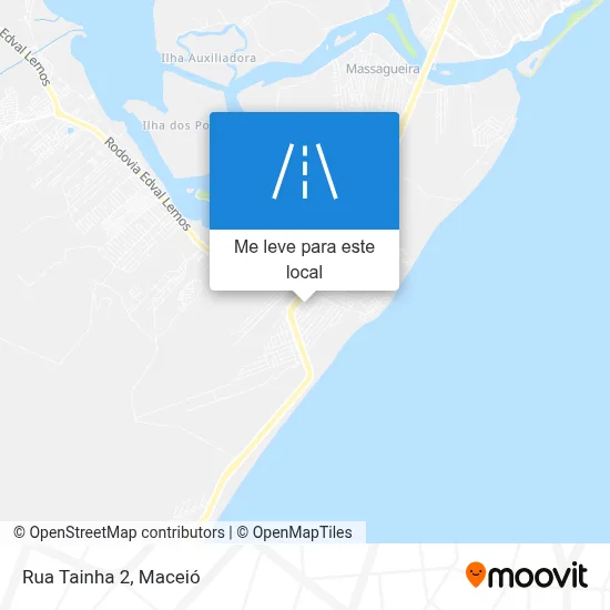 Rua Tainha 2 mapa