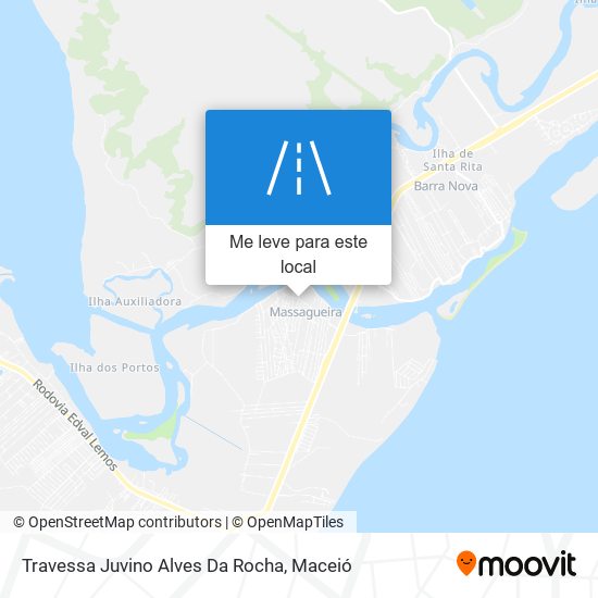 Travessa Juvino Alves Da Rocha mapa