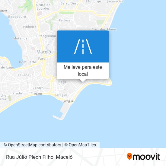 Rua Júlio Plech Filho mapa