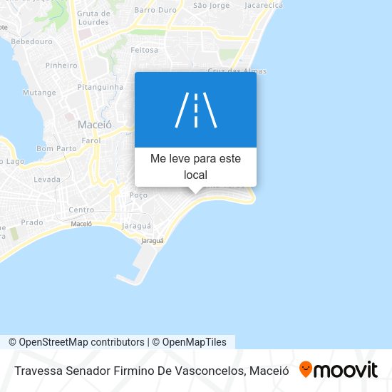 Travessa Senador Firmino De Vasconcelos mapa