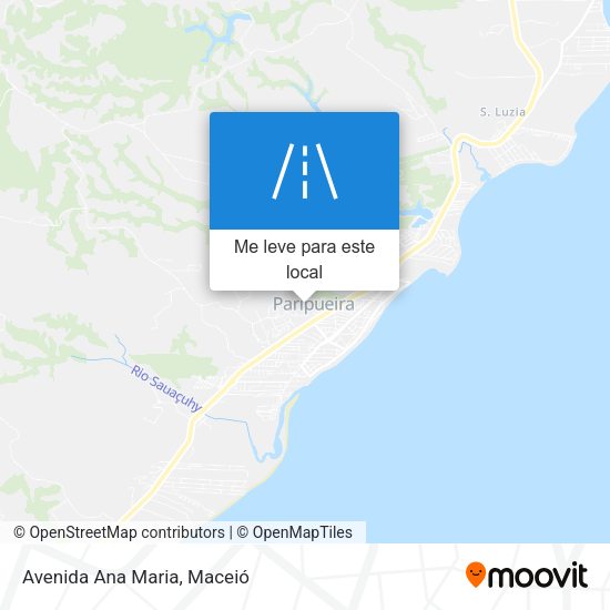 Avenida Ana Maria mapa