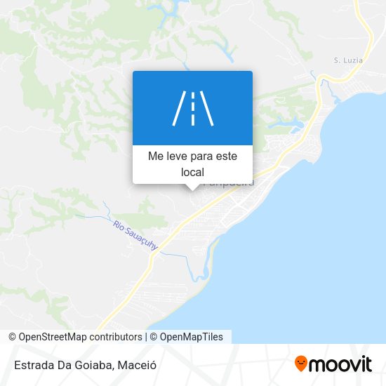 Estrada Da Goiaba mapa