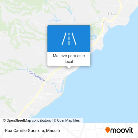 Rua Camilo Guerrera mapa