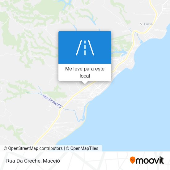 Rua Da Creche mapa