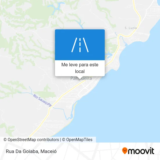 Rua Da Goiaba mapa