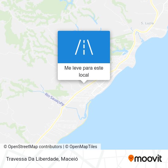 Travessa Da Liberdade mapa