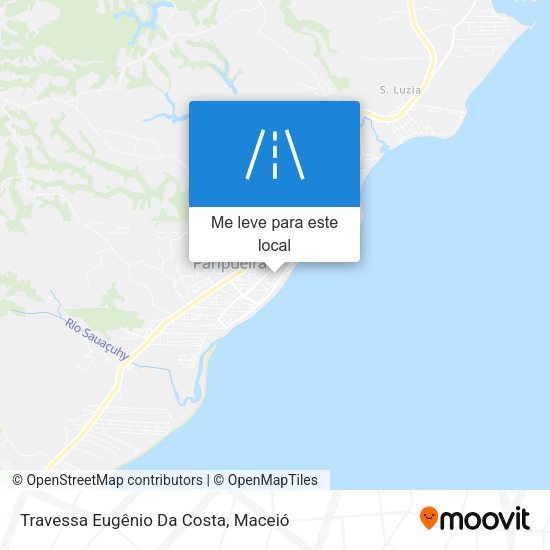 Travessa Eugênio Da Costa mapa