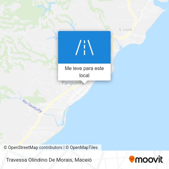 Travessa Olindino De Morais mapa