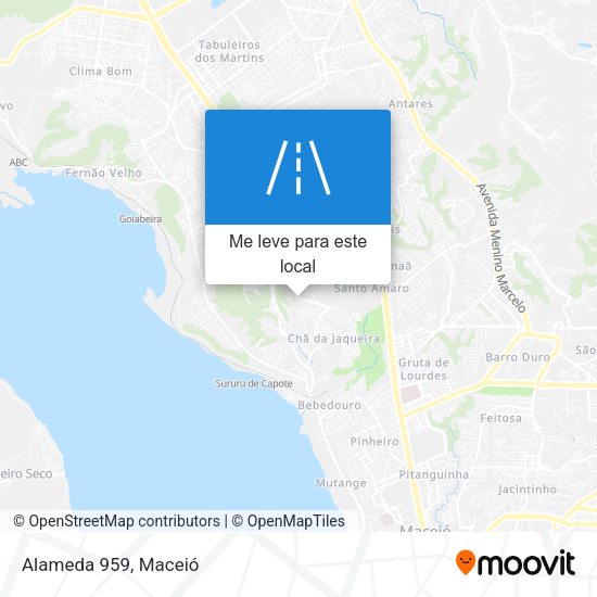 Alameda 959 mapa