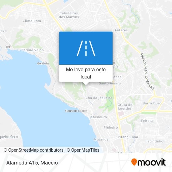 Alameda A15 mapa