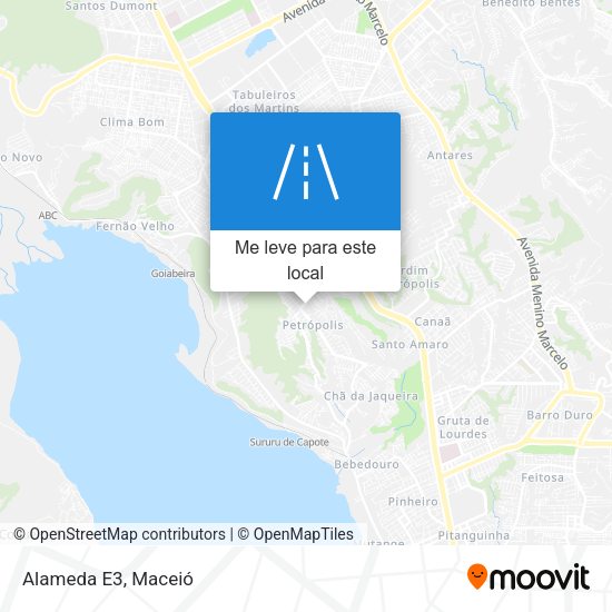 Alameda E3 mapa