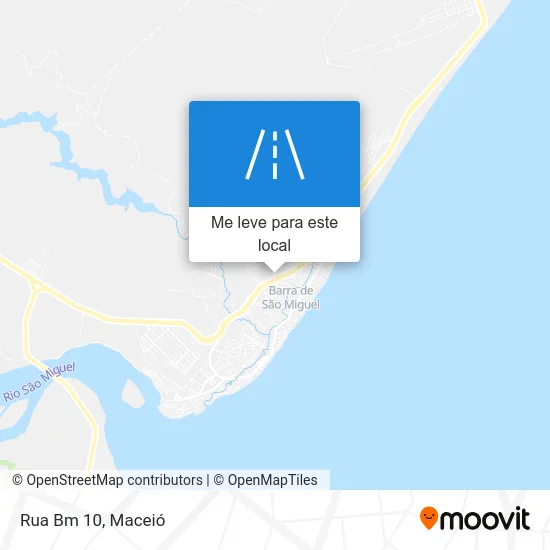 Rua Bm 10 mapa