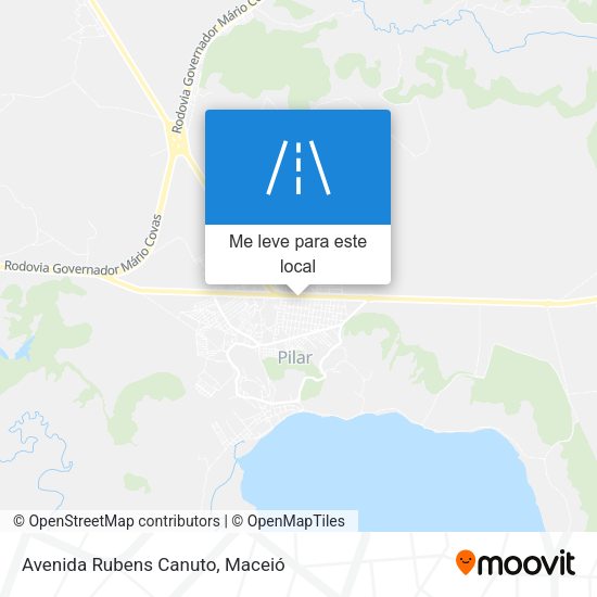 Avenida Rubens Canuto mapa