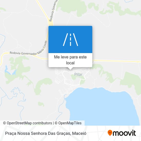 Praça Nossa Senhora Das Graças mapa