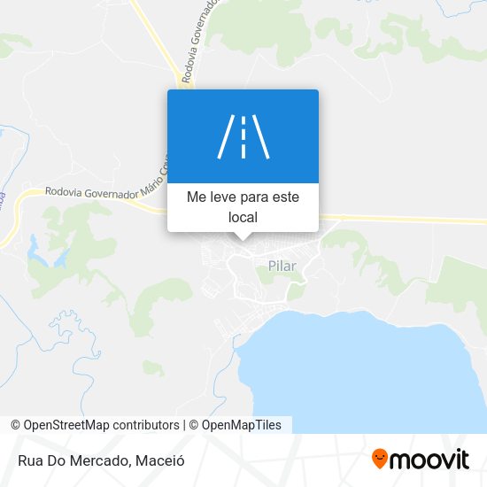 Rua Do Mercado mapa