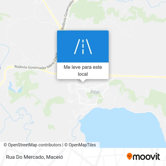 Rua Do Mercado mapa