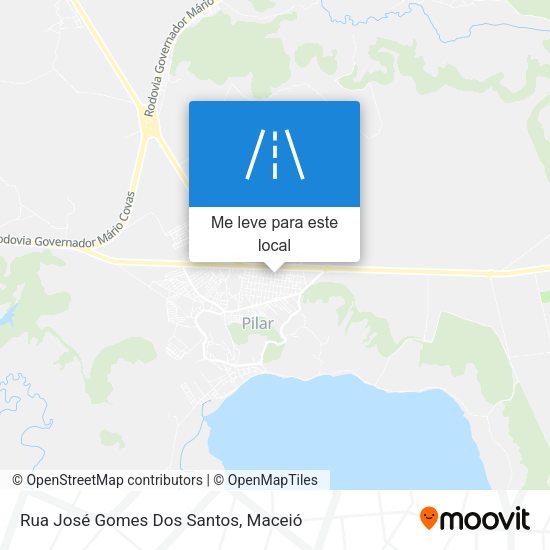 Rua José Gomes Dos Santos mapa