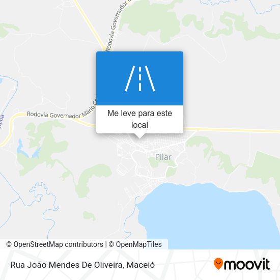 Rua João Mendes De Oliveira mapa
