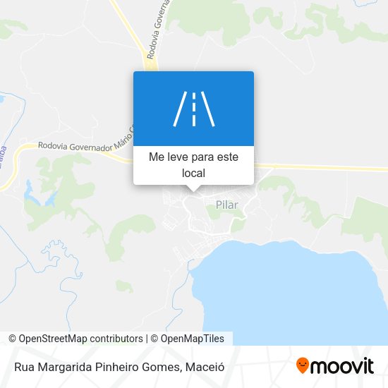 Rua Margarida Pinheiro Gomes mapa