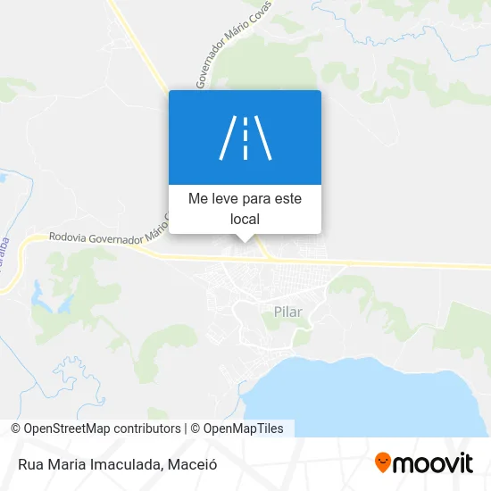 Rua Maria Imaculada mapa