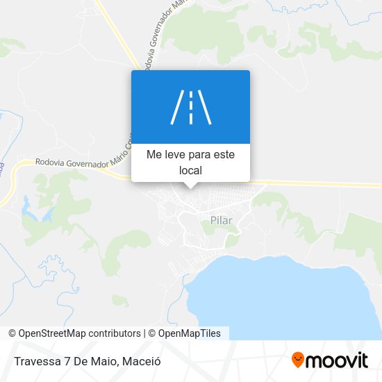 Travessa 7 De Maio mapa