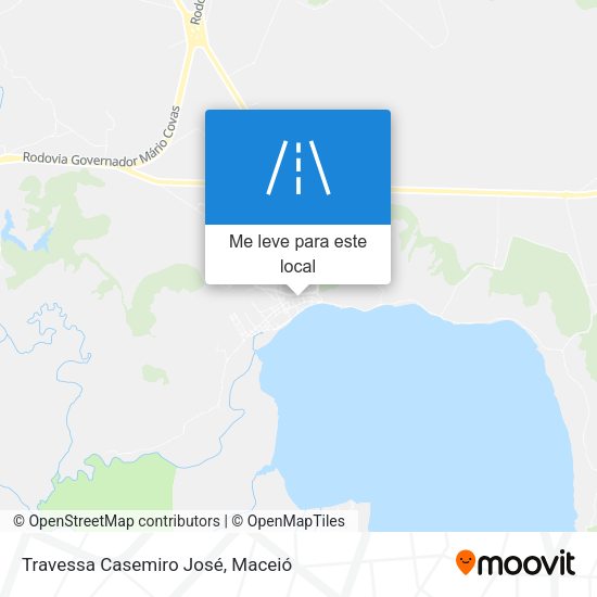 Travessa Casemiro José mapa