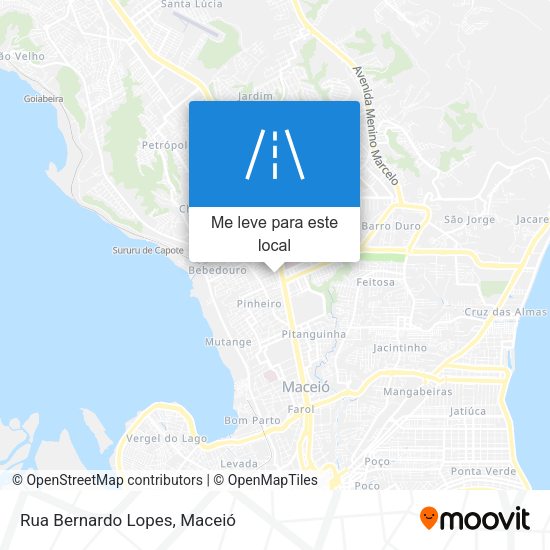Rua Bernardo Lopes mapa