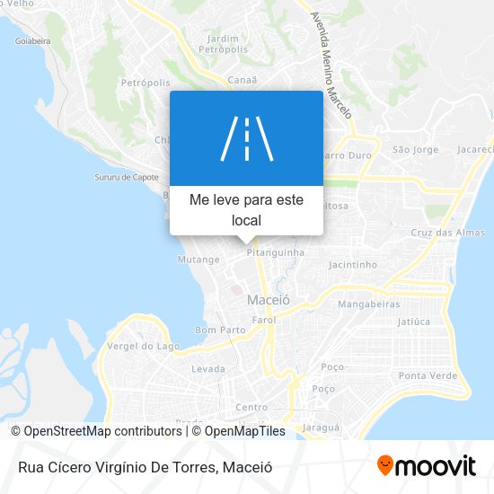 Rua Cícero Virgínio De Torres mapa