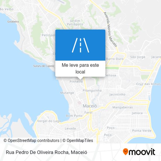 Rua Pedro De Oliveira Rocha mapa