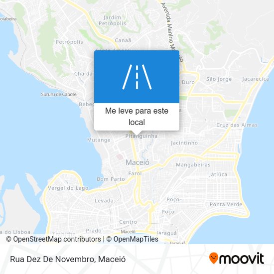Rua Dez De Novembro mapa