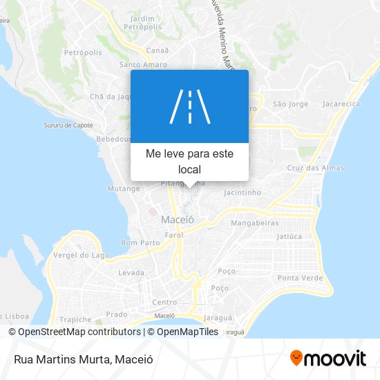 Rua Martins Murta mapa