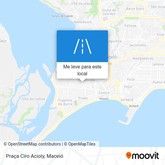 Praça Ciro Acioly mapa