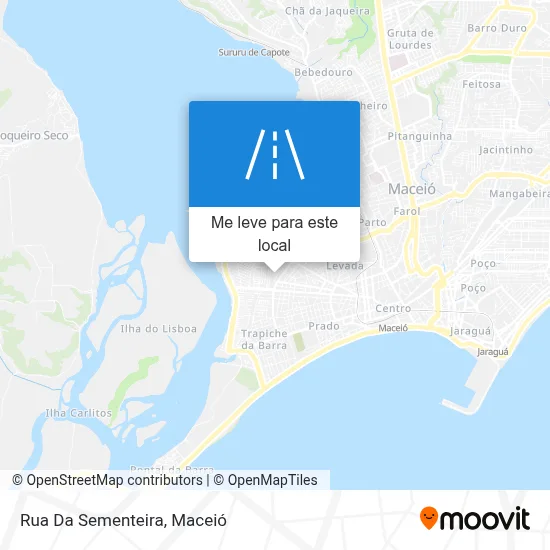 Rua Da Sementeira mapa