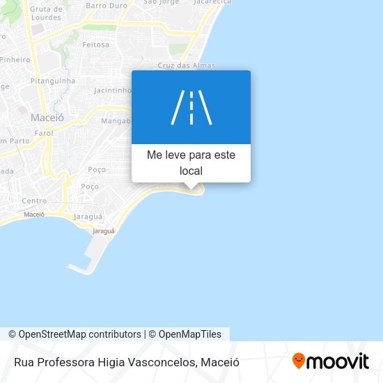 Rua Professora Higia Vasconcelos mapa
