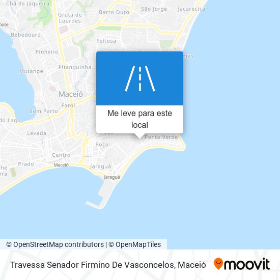Travessa Senador Firmino De Vasconcelos mapa