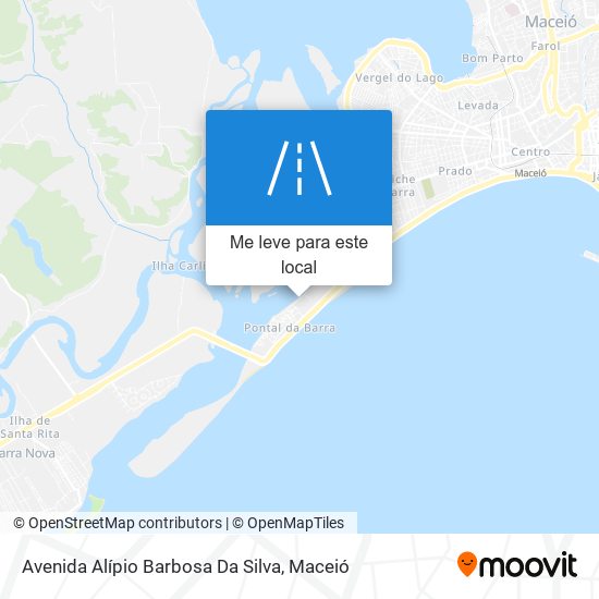 Avenida Alípio Barbosa Da Silva mapa