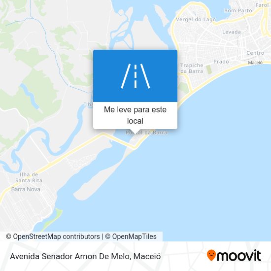 Avenida Senador Arnon De Melo mapa
