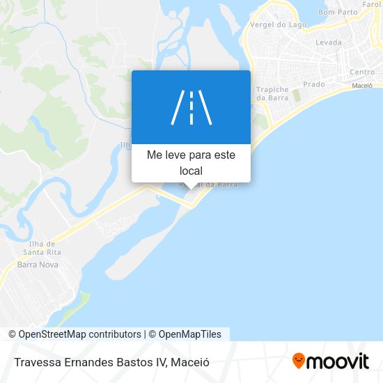Travessa Ernandes Bastos IV mapa