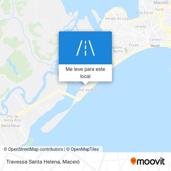Travessa Santa Helena mapa