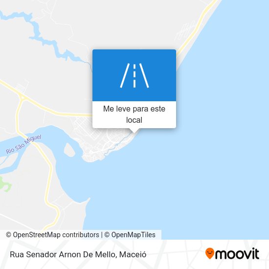 Rua Senador Arnon De Mello mapa
