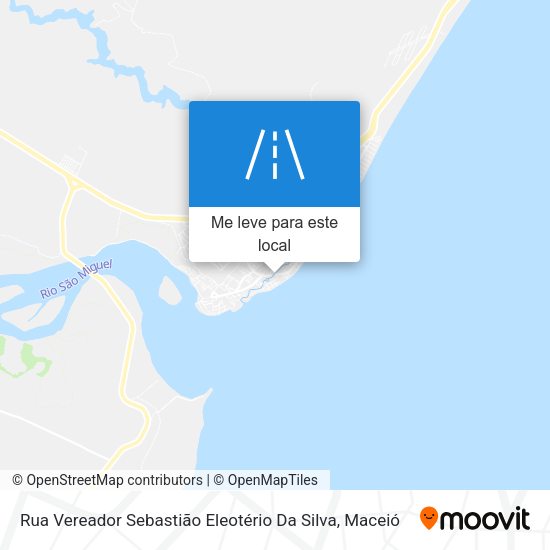 Rua Vereador Sebastião Eleotério Da Silva mapa