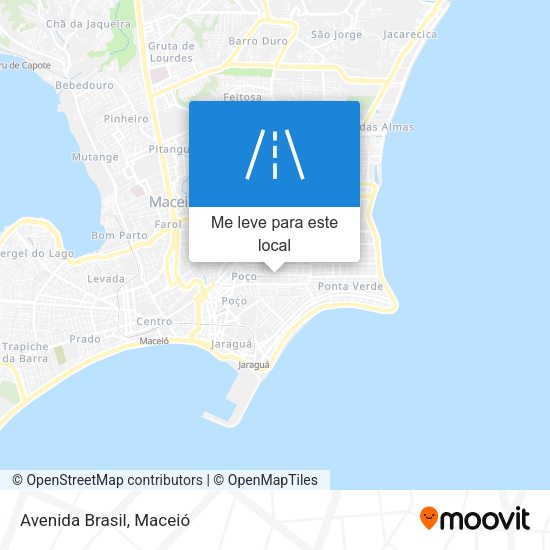 Avenida Brasil mapa