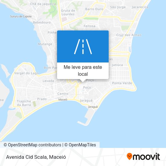Avenida Cid Scala mapa