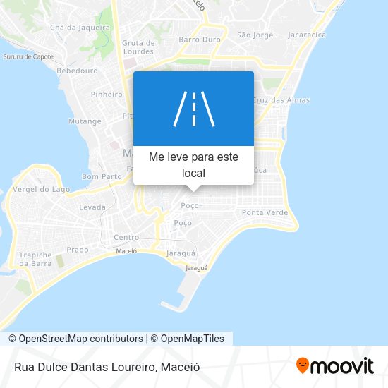 Rua Dulce Dantas Loureiro mapa