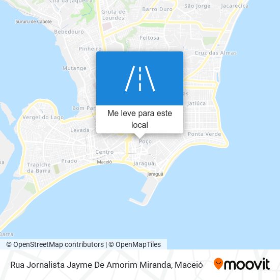 Rua Jornalista Jayme De Amorim Miranda mapa