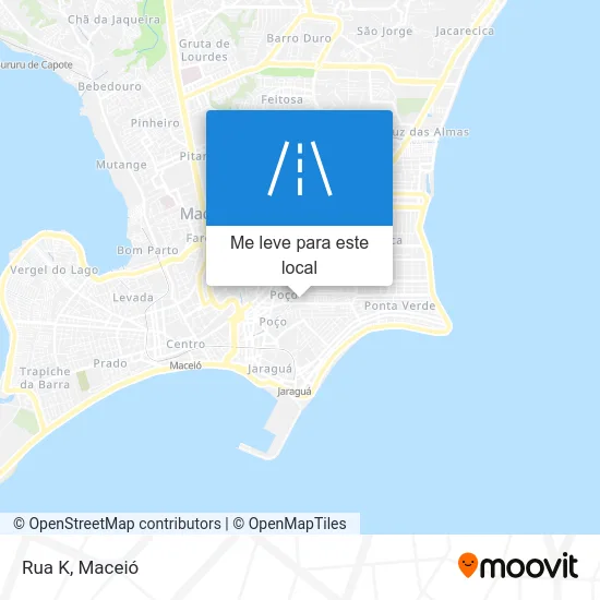 Rua K mapa