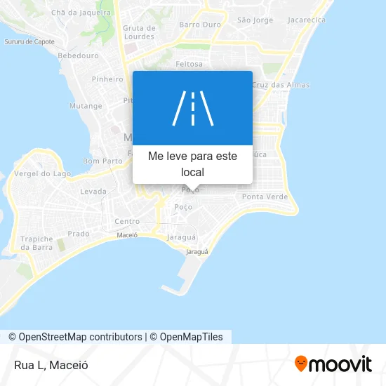 Rua L mapa