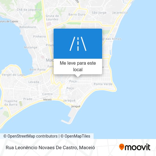 Rua Leonêncio Novaes De Castro mapa