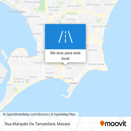 Rua Marquês De Tamandaré mapa