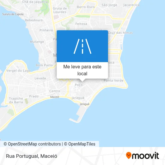 Rua Portugual mapa